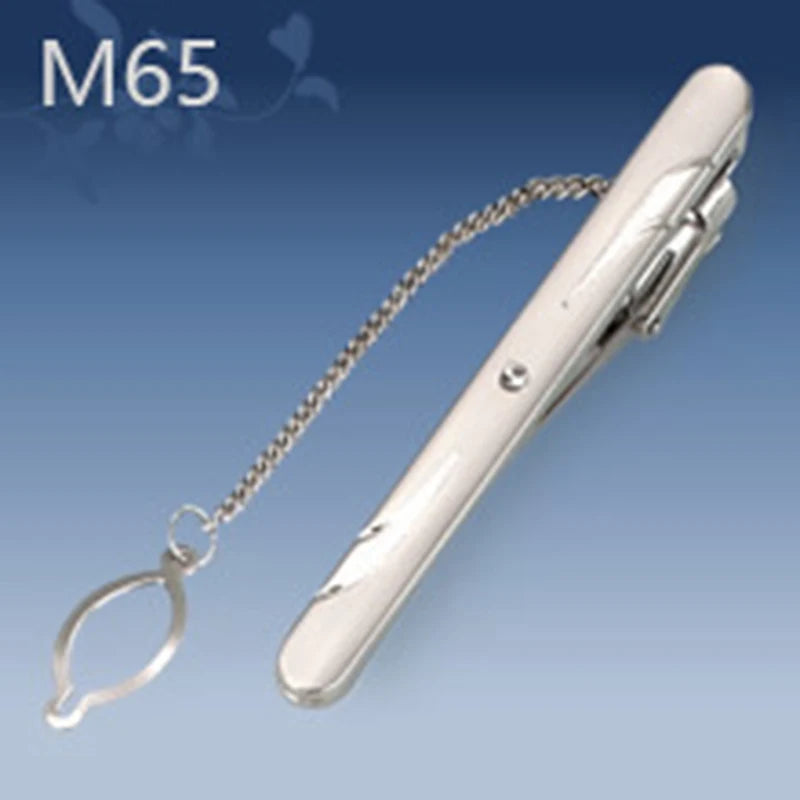 New Tie Clip Fashion Style 1PC Necktie Men Metal Simple Bar Clasp Practical Bowtie Clasp Tie Pin For Mens Gift Accessories