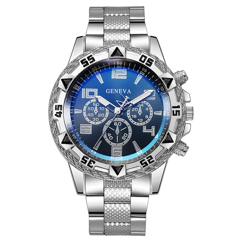 Mens Watches Luxury Brand Watches For Mens Fashion High Quality Luxury Simple WristWatch Business Full Steel Sports Male Clock
