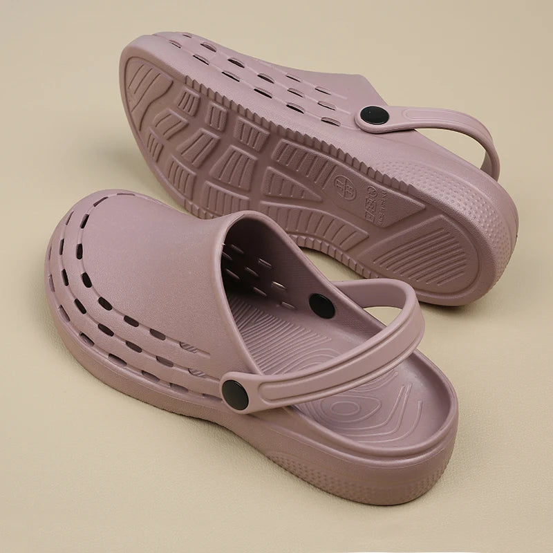 Nursing Scrub Clogs Medical Shoes Comfortable Anti-slip for Professionals Breathable Waterproof Hospital Work Clog X08