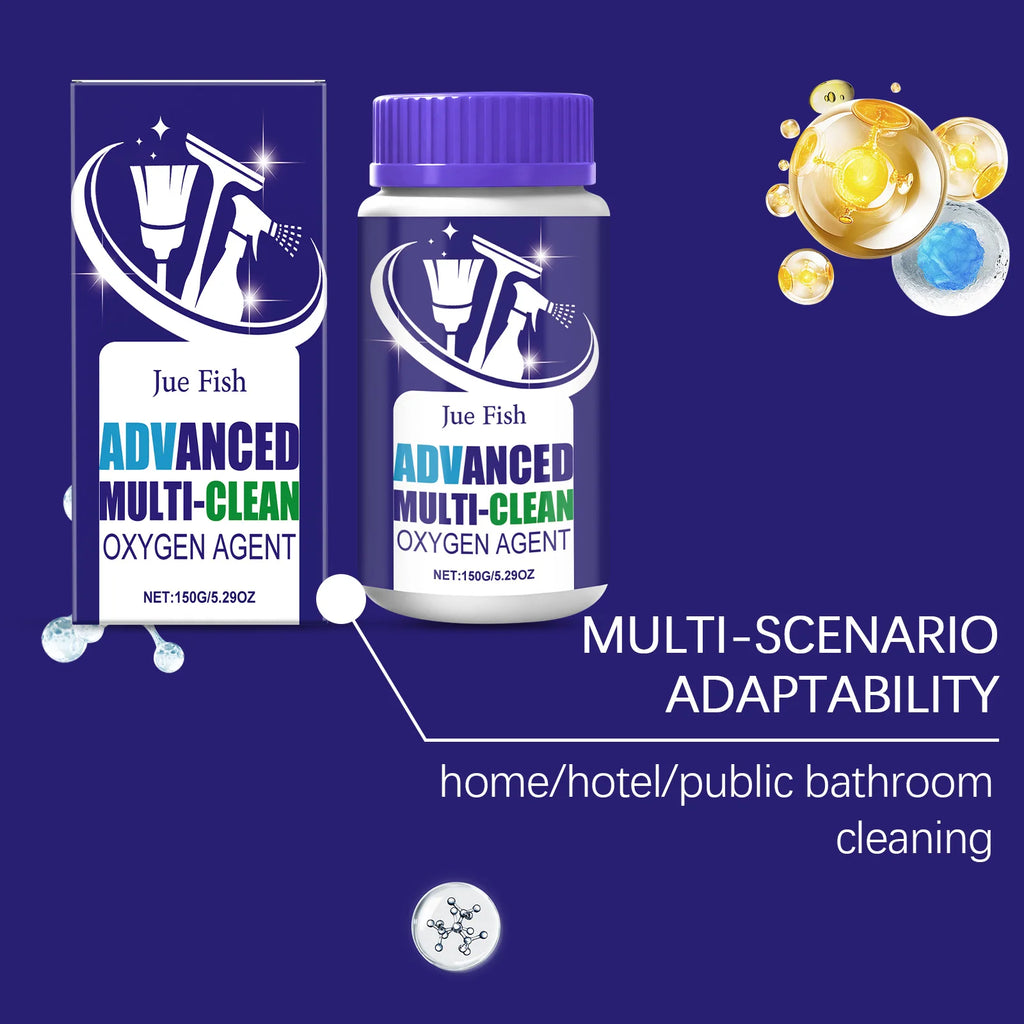 Bathroom Descaling Powder Toilet Deep Cleaner Limescale Remover Water Soluble Cleaning Agent Gentle Surface Polish Home Supplies
