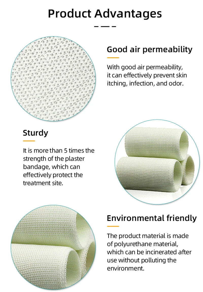 5/7.5/10/15x360cm Fiberglass Polyurethane Orthopedic Fracture Fixation Bandage Medical Orthopedic Casting Tape