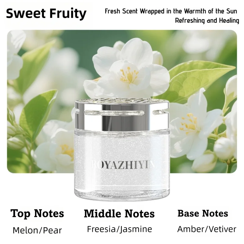 Car Aromatherapy Ornaments Light Fragrance Car in Addition to Odor Lasting Fragrance Car with Indoor Use Accessories Solid Balm