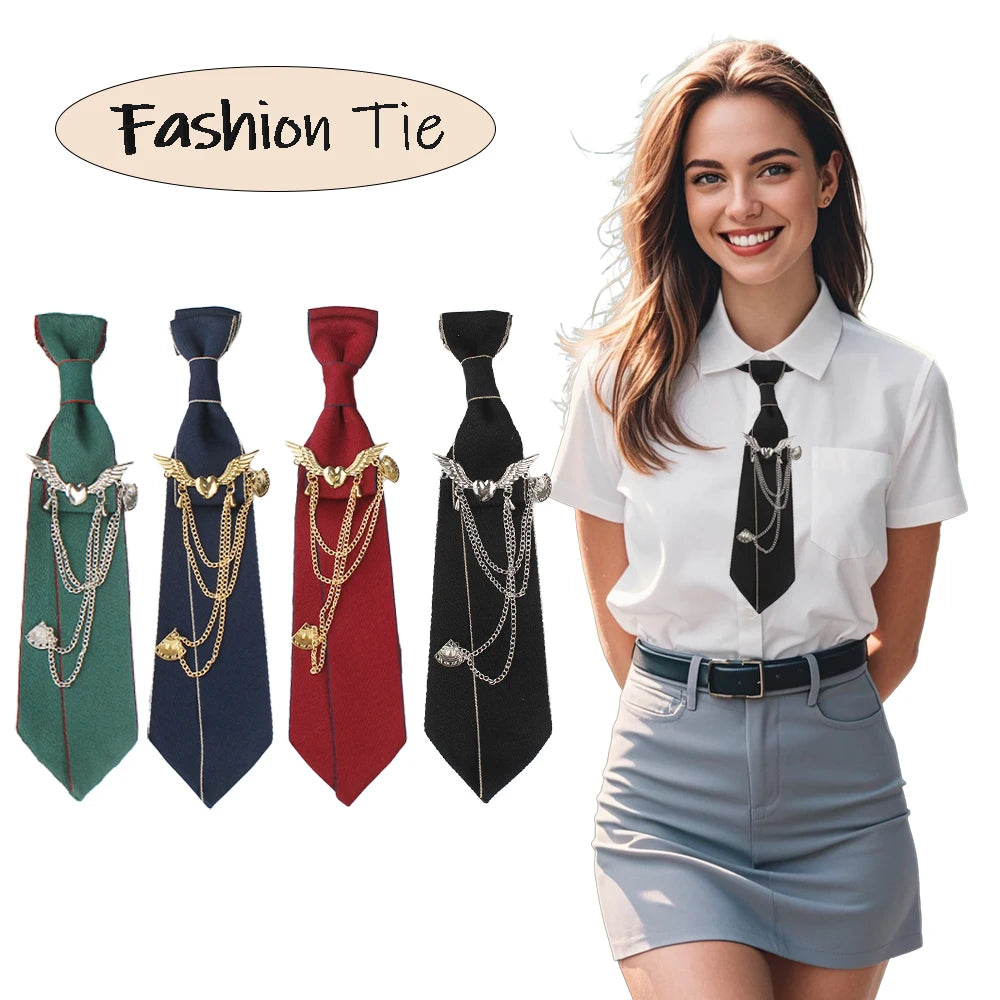 A handmade high-end fashionable tie. Light luxury and generosity. Suitable for performance hosting, event performances, etc. It