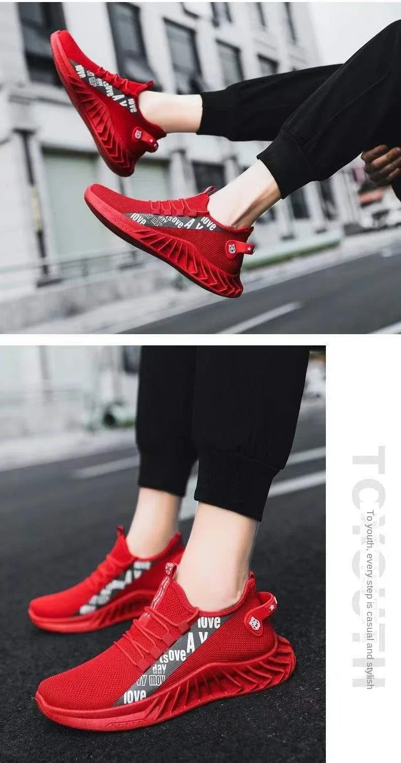 Sneakers for Men Fashion Men's Casual Sneakers Comfortable Breathable Running Tennis Shoes Zapatillas De Hombre