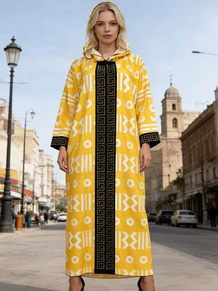 African Dresses For Women Muslim Fashion Abayas Boubou Dashiki Ankara Outfits Evening Gown Dubai Kaftan Abaya Robe Marocaine