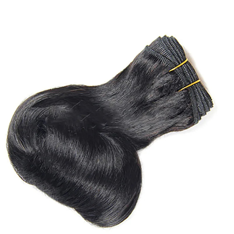 Premium Natural Color Human Hair Egg Curly Weav Bundle Soft and Bouncy Brazilian Virgin Remy Women's Trendy Hairstyling Needs