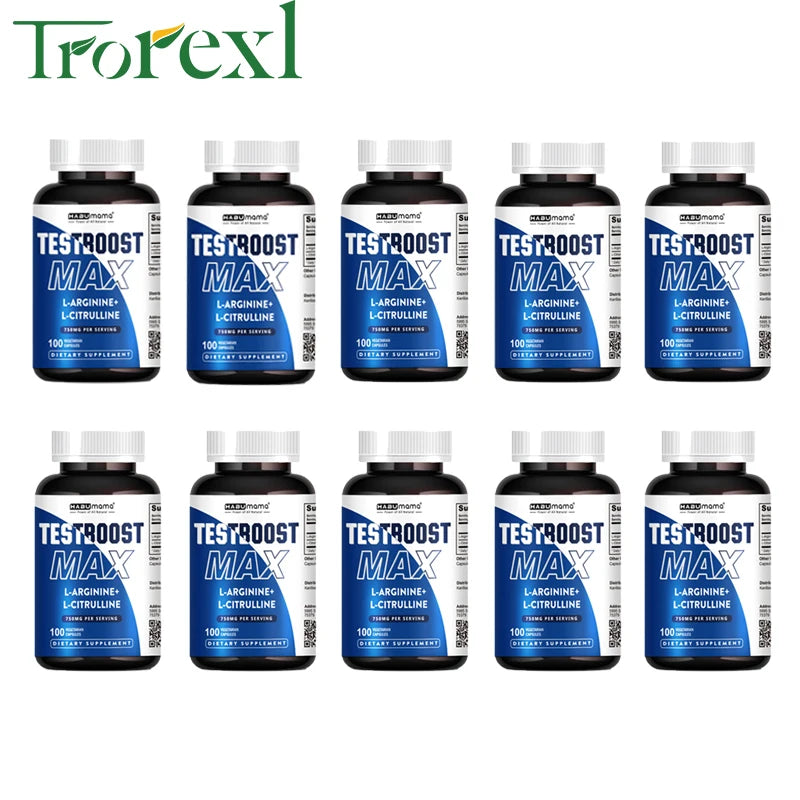 Men Enhancing Supplement,L-Arginine L-Citrulline Complex ,Supports Physical Performance & Confidence,Lasting Results