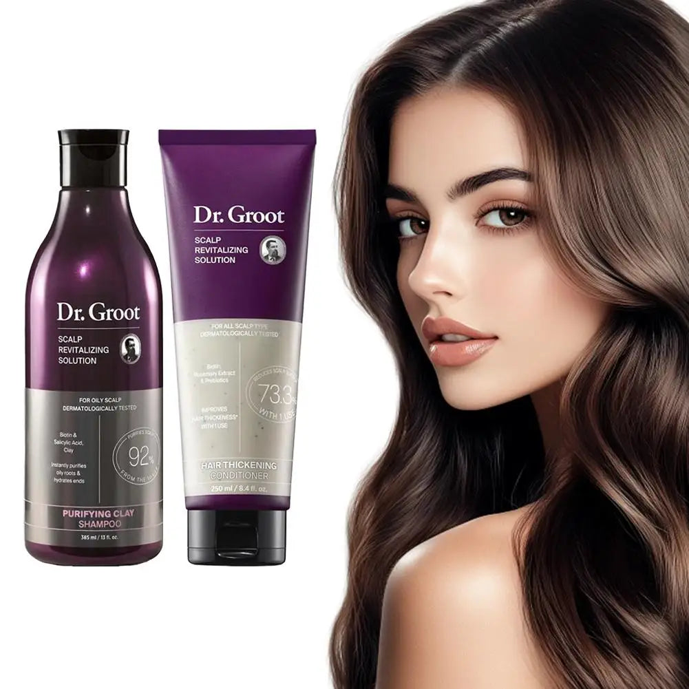 Dr.Groot Thickening Anti Hair Loss Shampoo Conditioner Gentle Moisturizing Oil Control Dandruff Removing Softening Hair Care