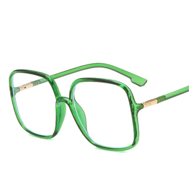 Optical Transparent Women Glasses Frame Large Size Ultralight TR90 Plastic Eyewear Men Big Myopia Spectacles Frames Square Fram