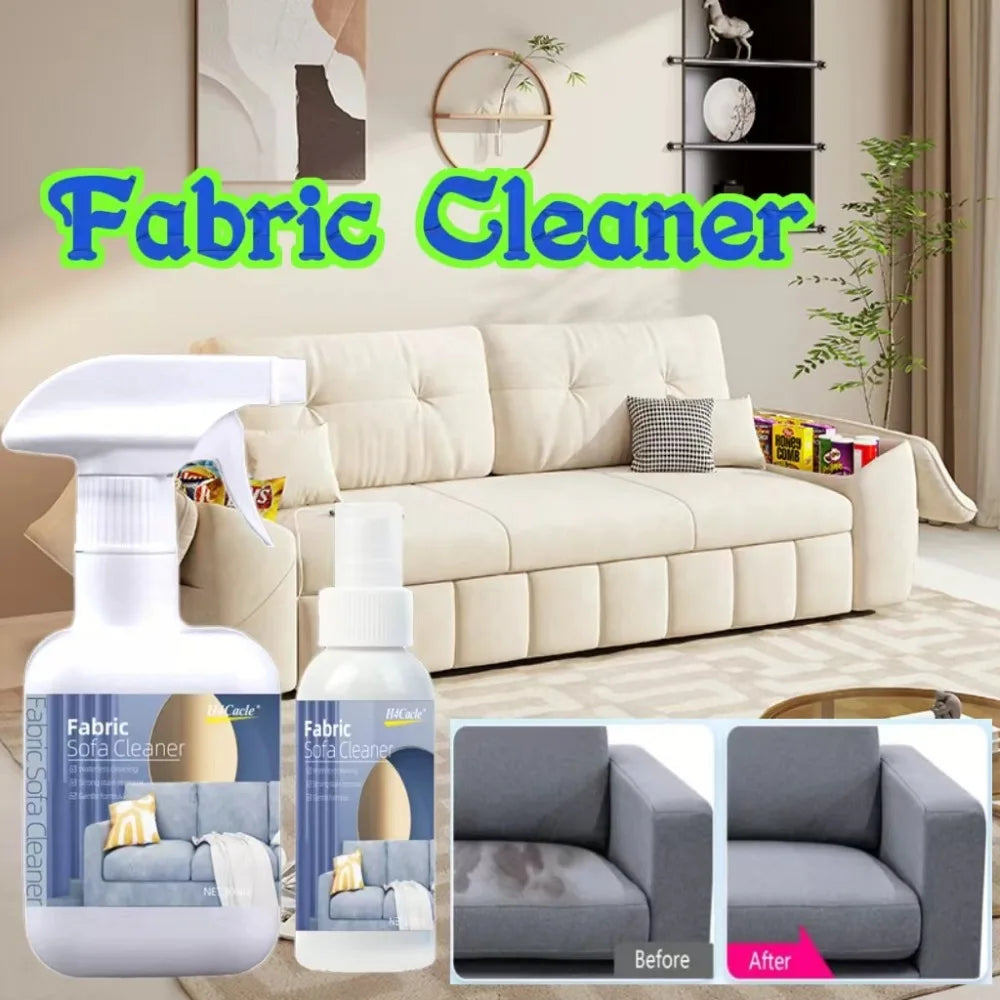 Fabric Sofa Cleaner Spray Deep Cleaning for Upholstery, Mattresses, and Car Seats Remove Dirt and Residue  Protects Sofa Color
