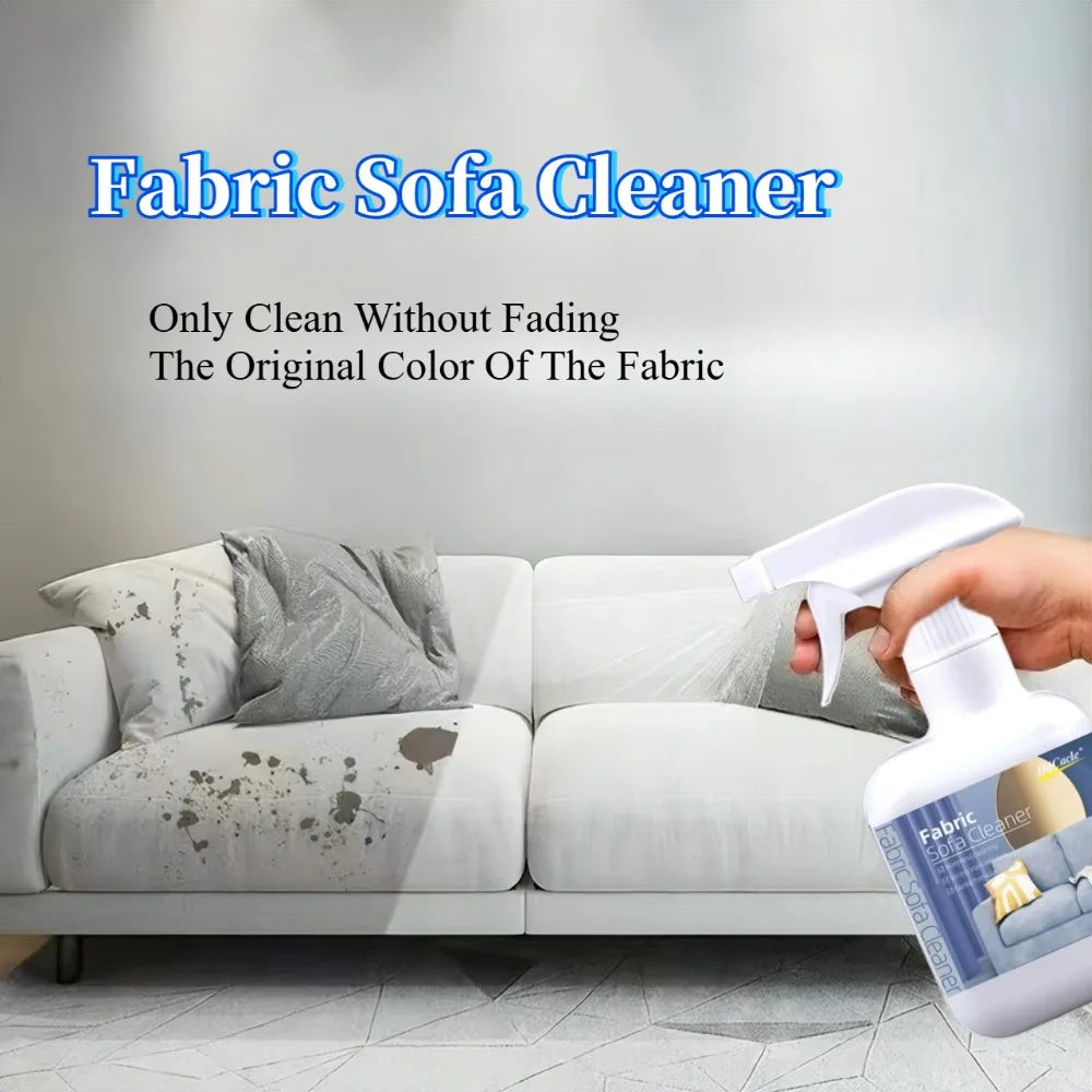 Fabric Sofa Cleaner Spray Deep Cleaning for Upholstery, Mattresses, and Car Seats Remove Dirt and Residue  Protects Sofa Color