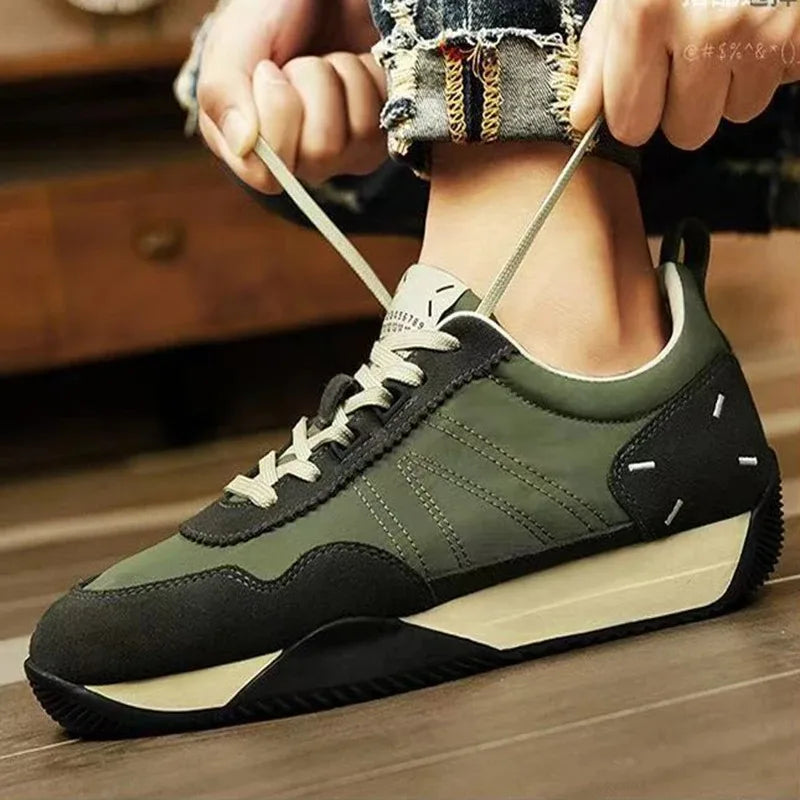 Men's Shoes 2025 Outdoor Soft Soled Running Shoes Fashion Anti Slip Sneakers for Men Summer Breathable Casual Shoes Men Footwear