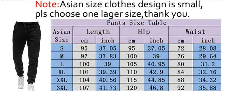 2025 Men Comfortable Pants Autumn/Winter Men's Pants Sports Jogging Fitness Running Pants Harajuku Street Pants