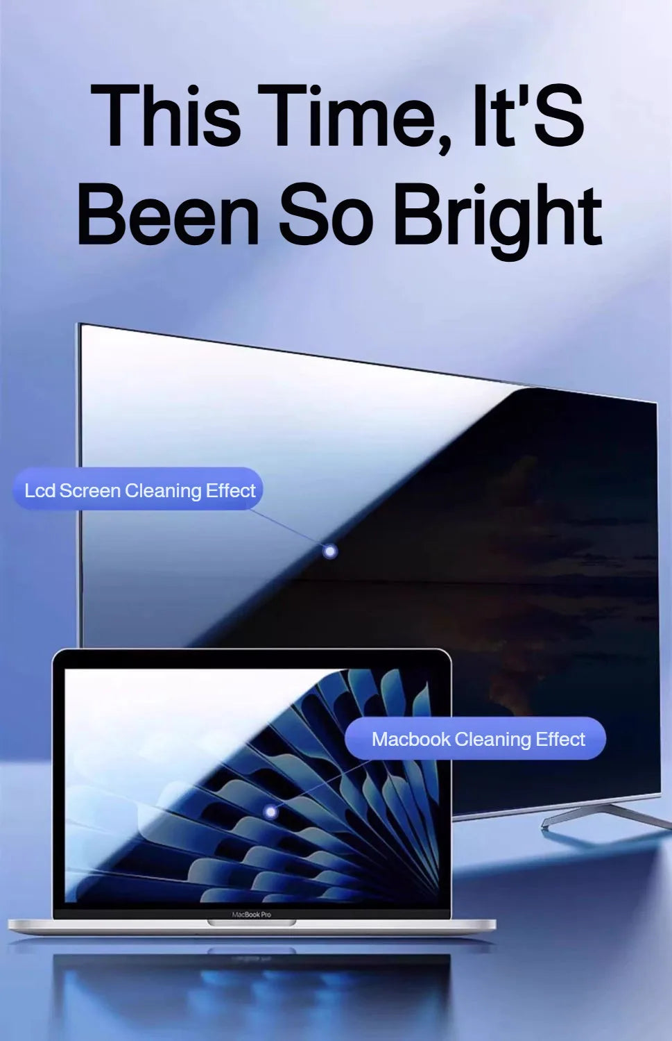 Eyeglass cleaning solution, eyeglass care liquid, frame and lens cleaner, computer screen cleaner