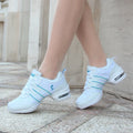 Dancing Shoes For Women Sports Feature Modern Jazz Dance Shoes Soft Outsole Breath Dance Shoes Female Waltz Sneakers Wholesale