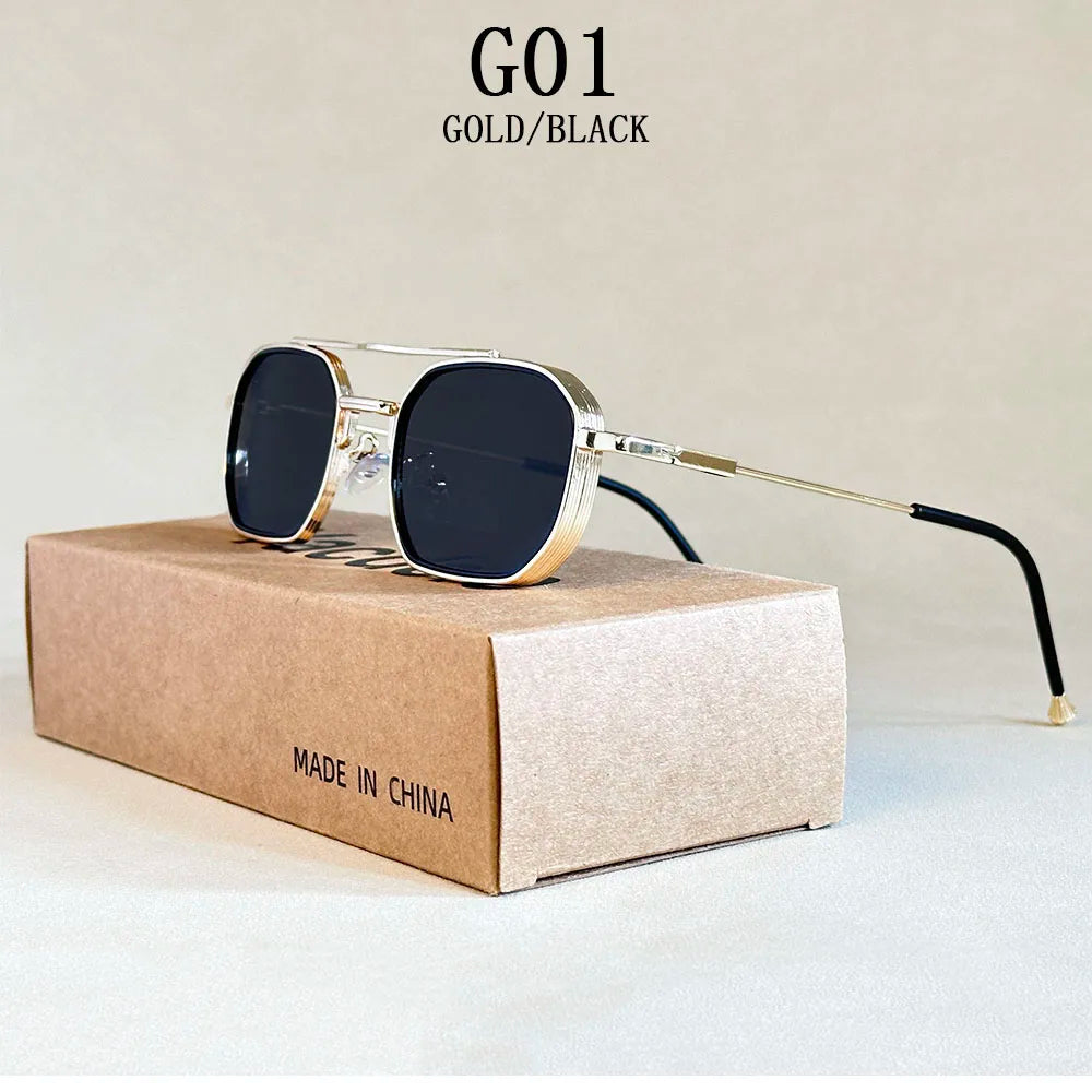 Fashion Square Sunglasses Women Trendy Vintage Glasses Luxury Sunglass Men Dropshipping Lunette Soleil Femme Zonnebrillen Dames