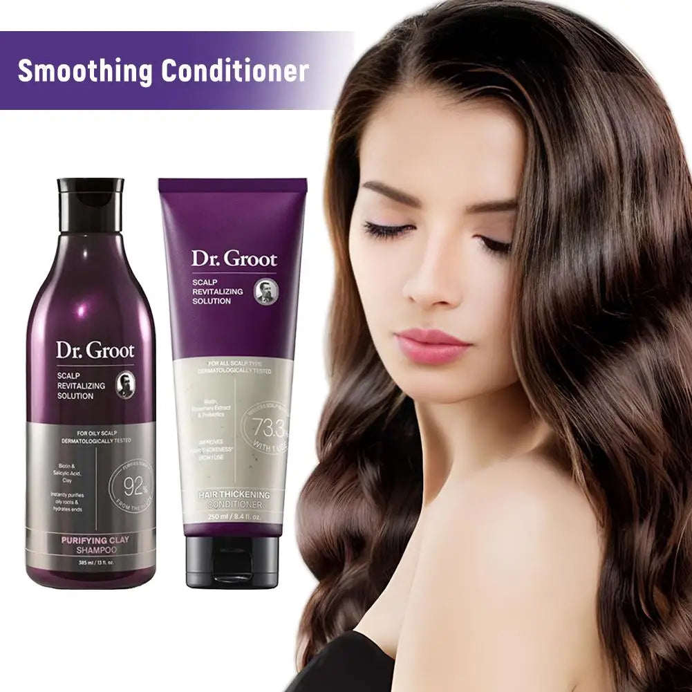 Dr.Groot Thickening Anti Hair Loss Shampoo Conditioner Gentle Moisturizing Oil Control Dandruff Removing Softening Hair Care