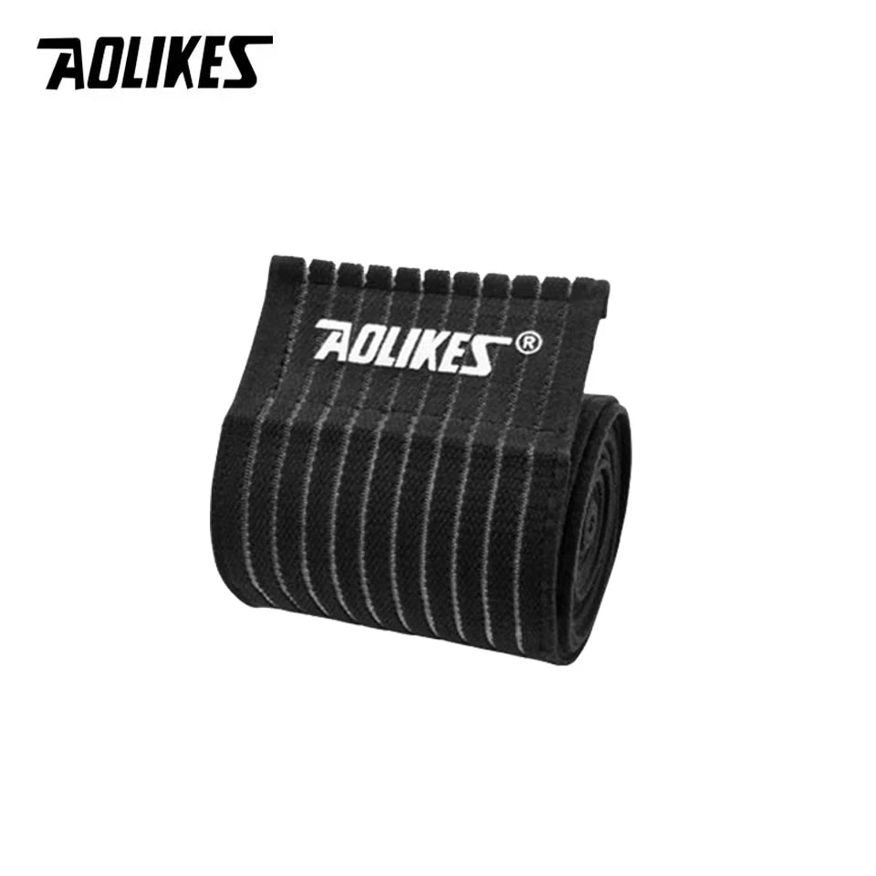 AOLIKES 1PC 40-180CM Elastic Bandage Compression Knee Support Sports Strap Knee Protector Bands Ankle Leg Elbow Wrist Calf Brace
