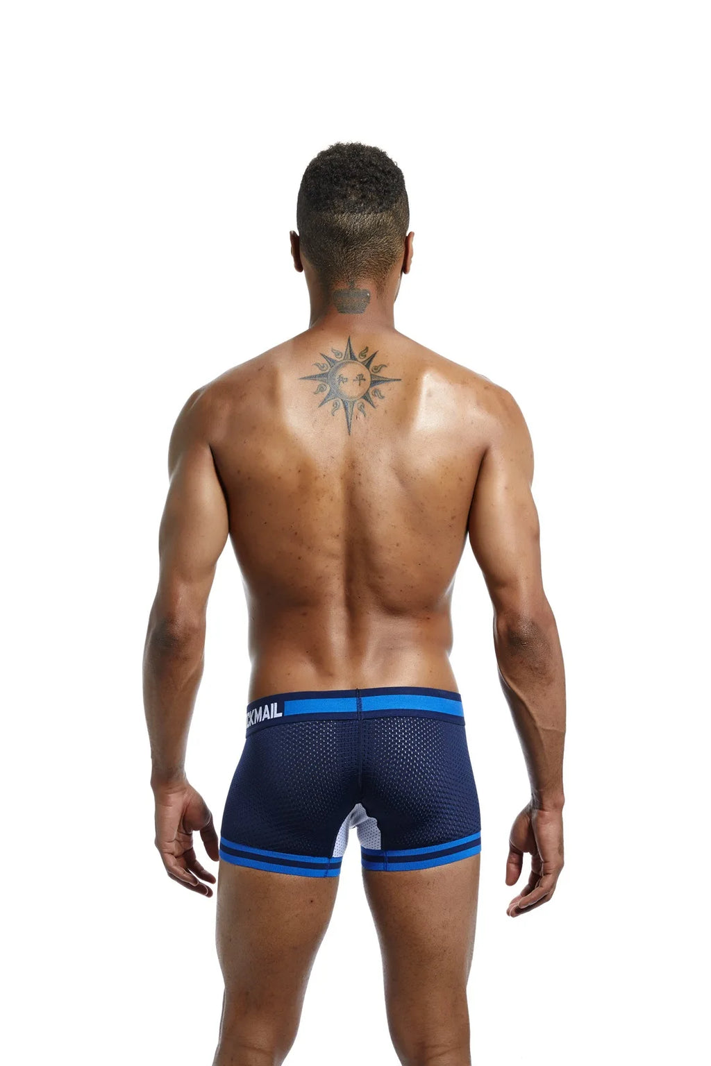JOCKMAIL Men Underwear Boxes Mesh Quick Drying Ice Silk Breathable Youth Fashion Calzoncillos Sexy Am Gosteren Killer Sansursuz