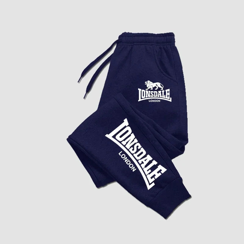 Men Printed Pants EVERLAST Men Women Running Pants Joggers Sweatpant Sport Casual Trousers Fitness Gym Breathable Pants