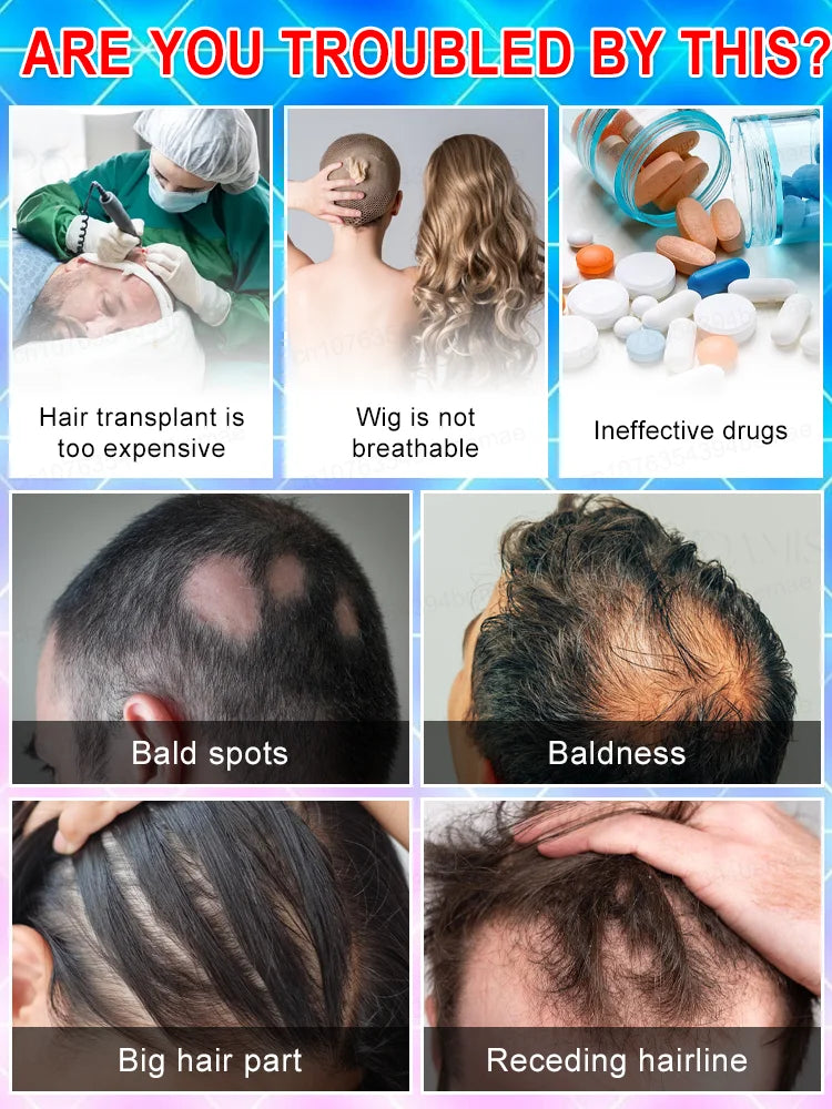 2026 Hair Serum: Repairs hair follicles/Strengthens hair roots/Regulates sebum secretion.