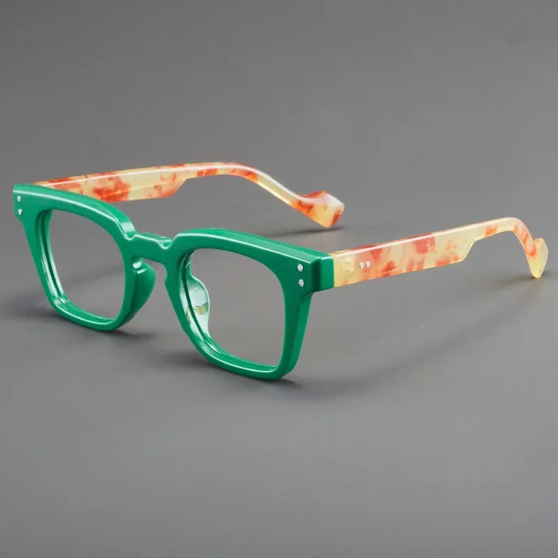 Men Square Reading Glasses Anti Blue Light Eyewear Trend Ultra-lightweight Round Frame Women Presbyopic Eyeglasses Frame Unisex