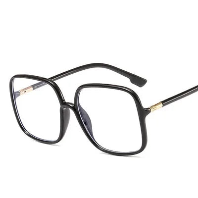 Optical Transparent Women Glasses Frame Large Size Ultralight TR90 Plastic Eyewear Men Big Myopia Spectacles Frames Square Fram