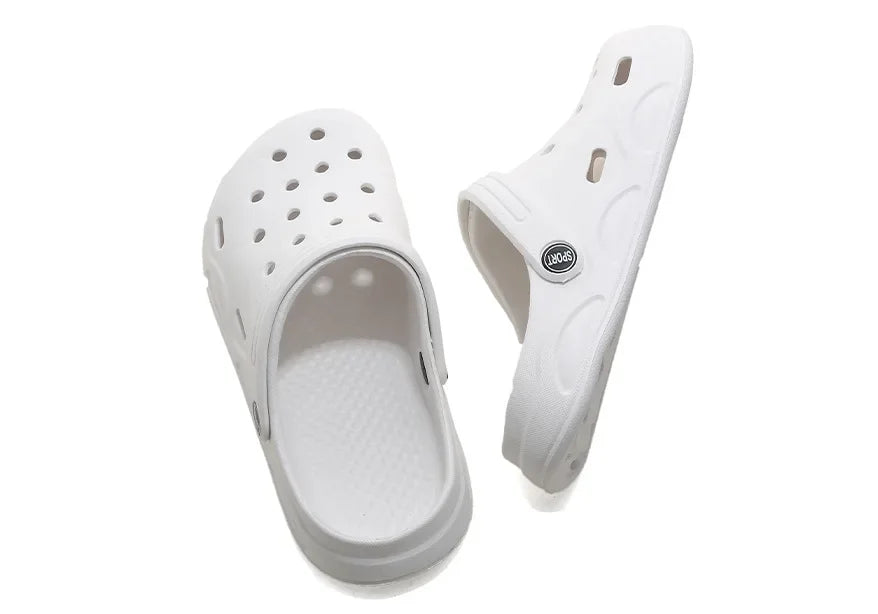 Fashion Sandals Waterproof Slippers Women men Shoes Summer Outdoor Slides Soft Sole Garden Shoes Indoor Nursing Clogs Sandals