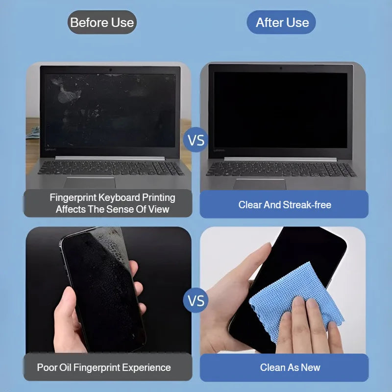 Eyeglass cleaning solution, eyeglass care liquid, frame and lens cleaner, computer screen cleaner