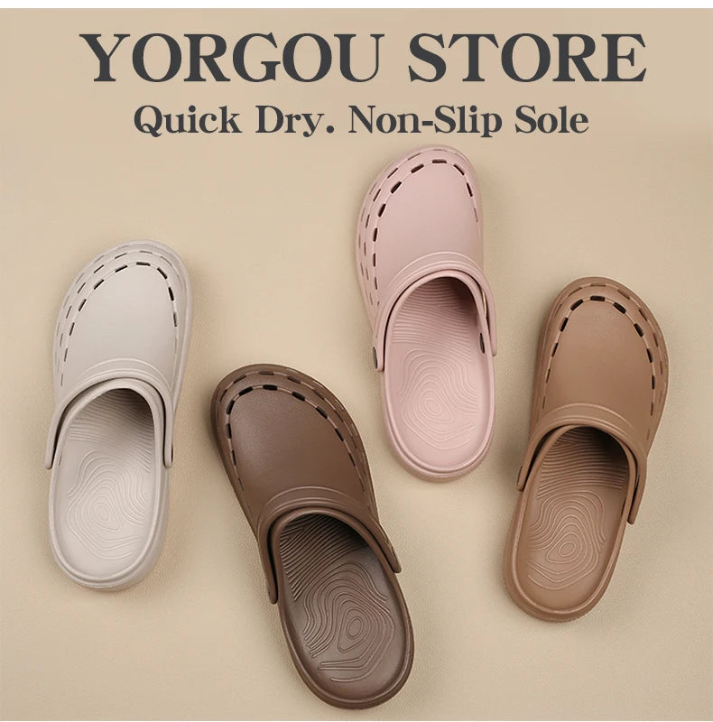Nursing Scrub Clogs Medical Shoes Comfortable Anti-slip for Professionals Breathable Waterproof Hospital Work Clog X08