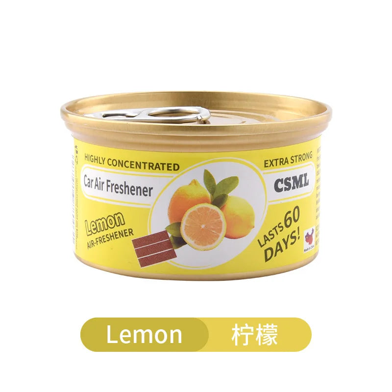 Car air fresh, solid aromatherapy, no additives, canned, essential for eliminating  odors, long-lasting fragrance, household use
