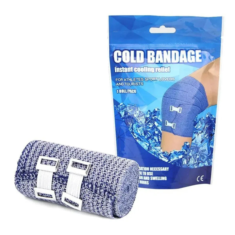 Ice Bandage Instant Cooling Ice Tape Muscle Recovery Cooling And Compression Tape for Athletes Adults