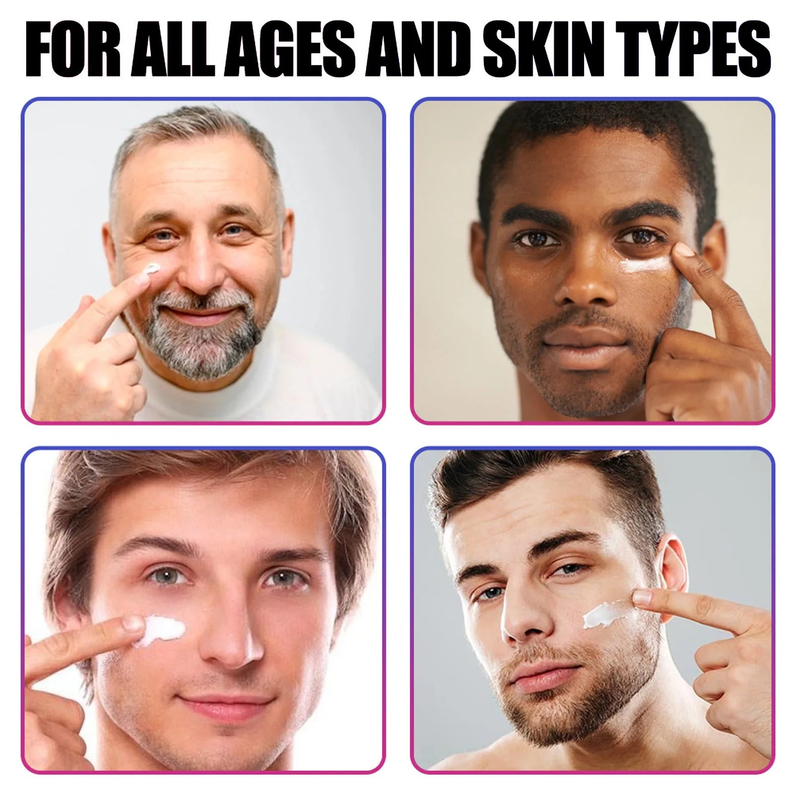 Collagen Creams For Men Smooth Wrinkle Firming Lifting Moisturizing Hyaluronic Acid Brightening Facial Cream Facial Skin Care