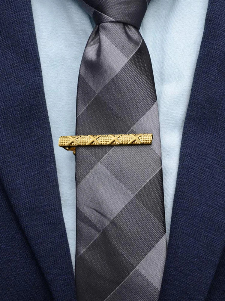 New Classic Men Tie Clip Simple Fashion Metal Necktie Daily Business Wedding Ceremony Tie Clip Pin Men Jewelry Accessories Gift