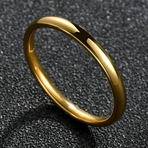 316L Stainless Steel High Quality Ring Simple Matte Fashion Men Wedding Rings Finger Engagement Gift For Women Jewelry