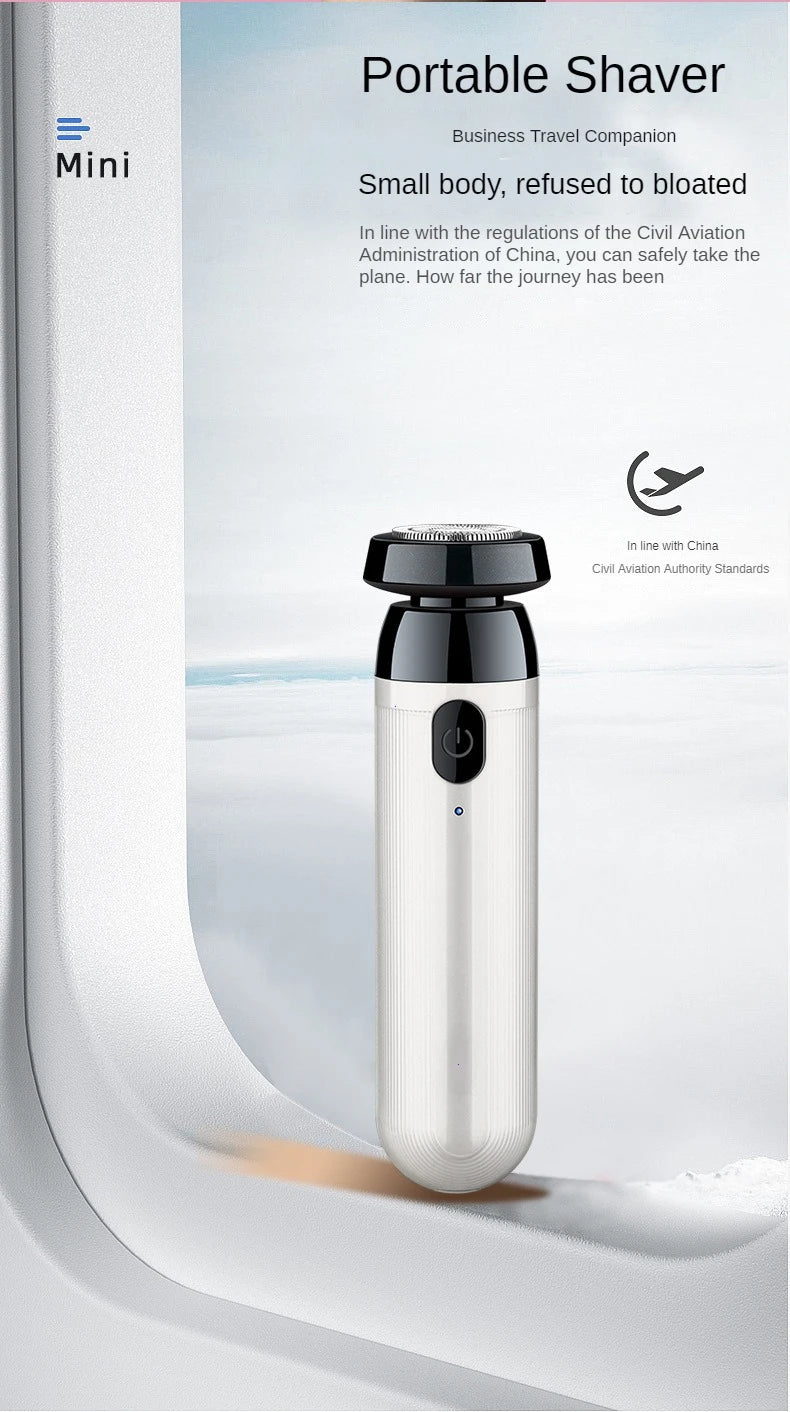High Speed Fast Charging Portable Electric Shaver For Men And Women Mini Rechargeable Shaver Easy To Dismantle In One Step