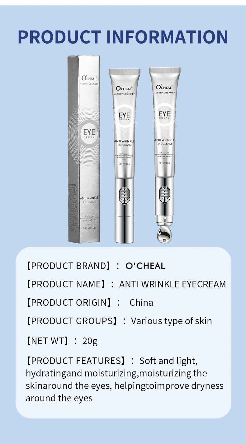 Remove Eye Bag Cream Anti Wrinkle Anti Dark Circle Eye Cream Repair Skin Damage Moisturizing Eye Bags Eyes Skin Care