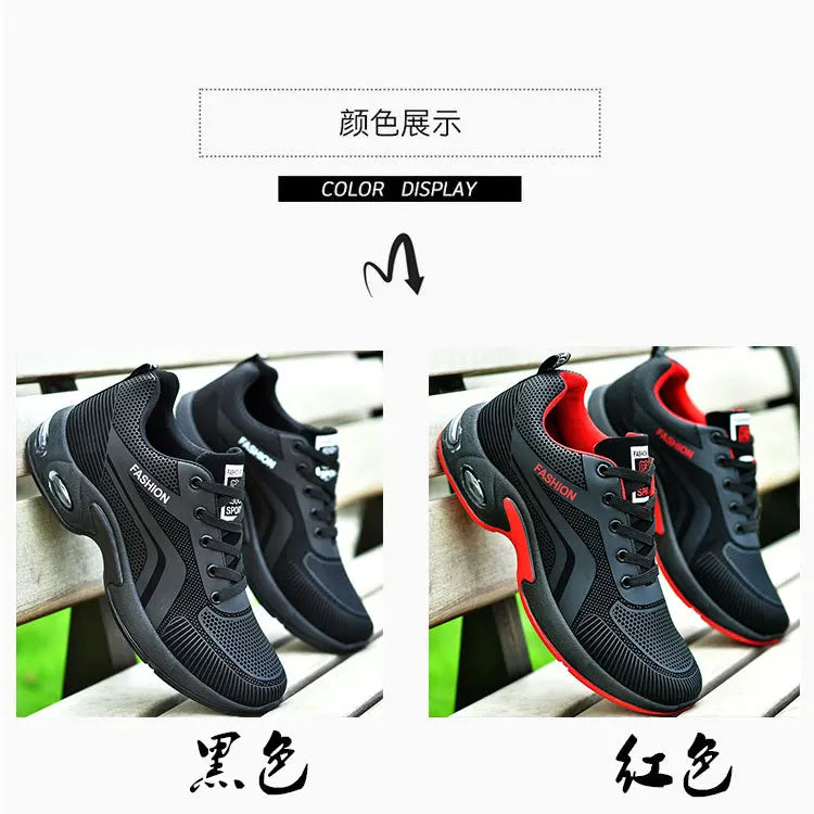 Men's Casual Sneakers New Breathable Sports Shoes Male Spring Fashion Antislip Wear-resisting Running Trainers Outdoor Men Shoes