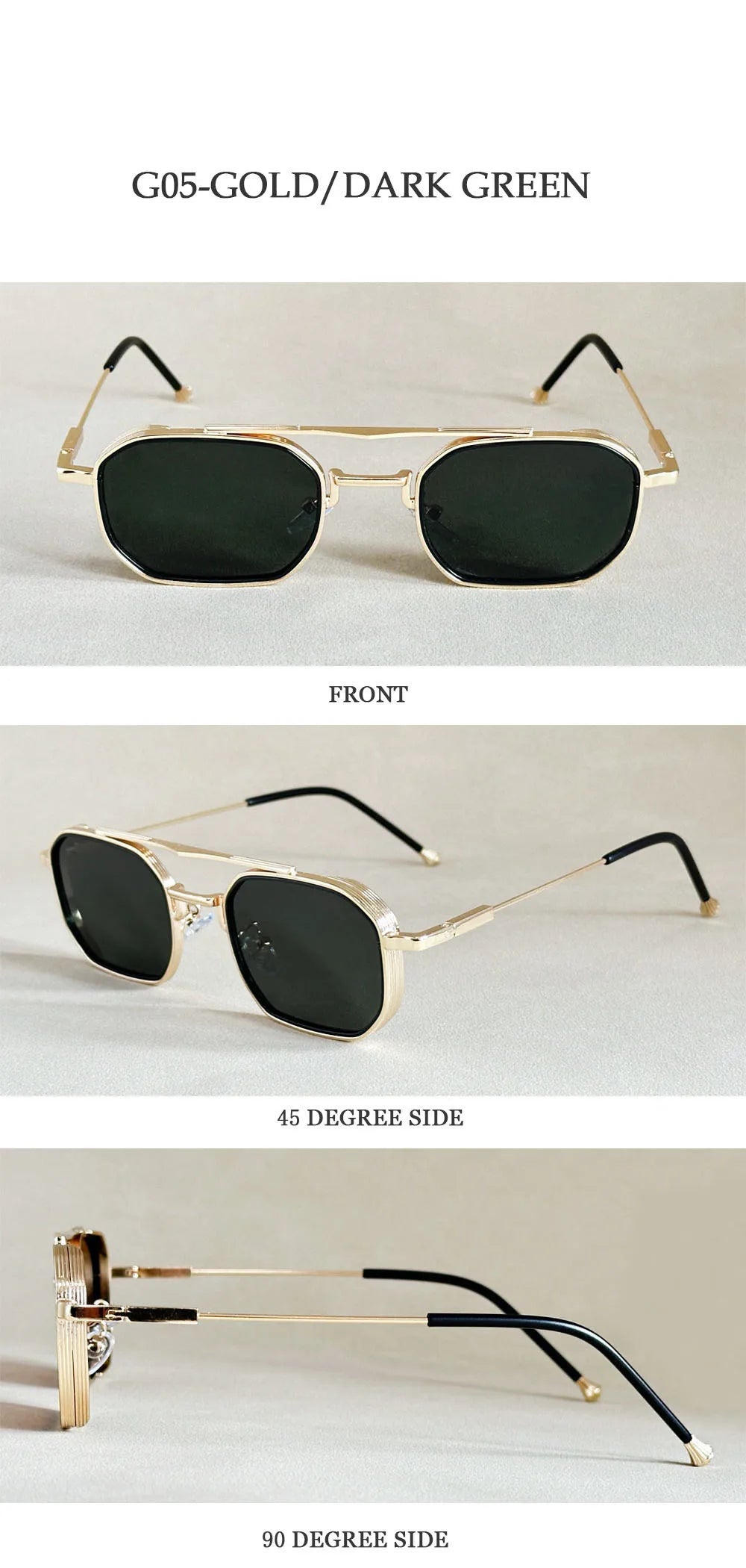 Fashion Square Sunglasses Women Trendy Vintage Glasses Luxury Sunglass Men Dropshipping Lunette Soleil Femme Zonnebrillen Dames