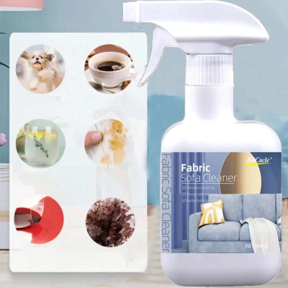 Fabric Sofa Cleaner Spray Deep Cleaning for Upholstery, Mattresses, and Car Seats Remove Dirt and Residue  Protects Sofa Color