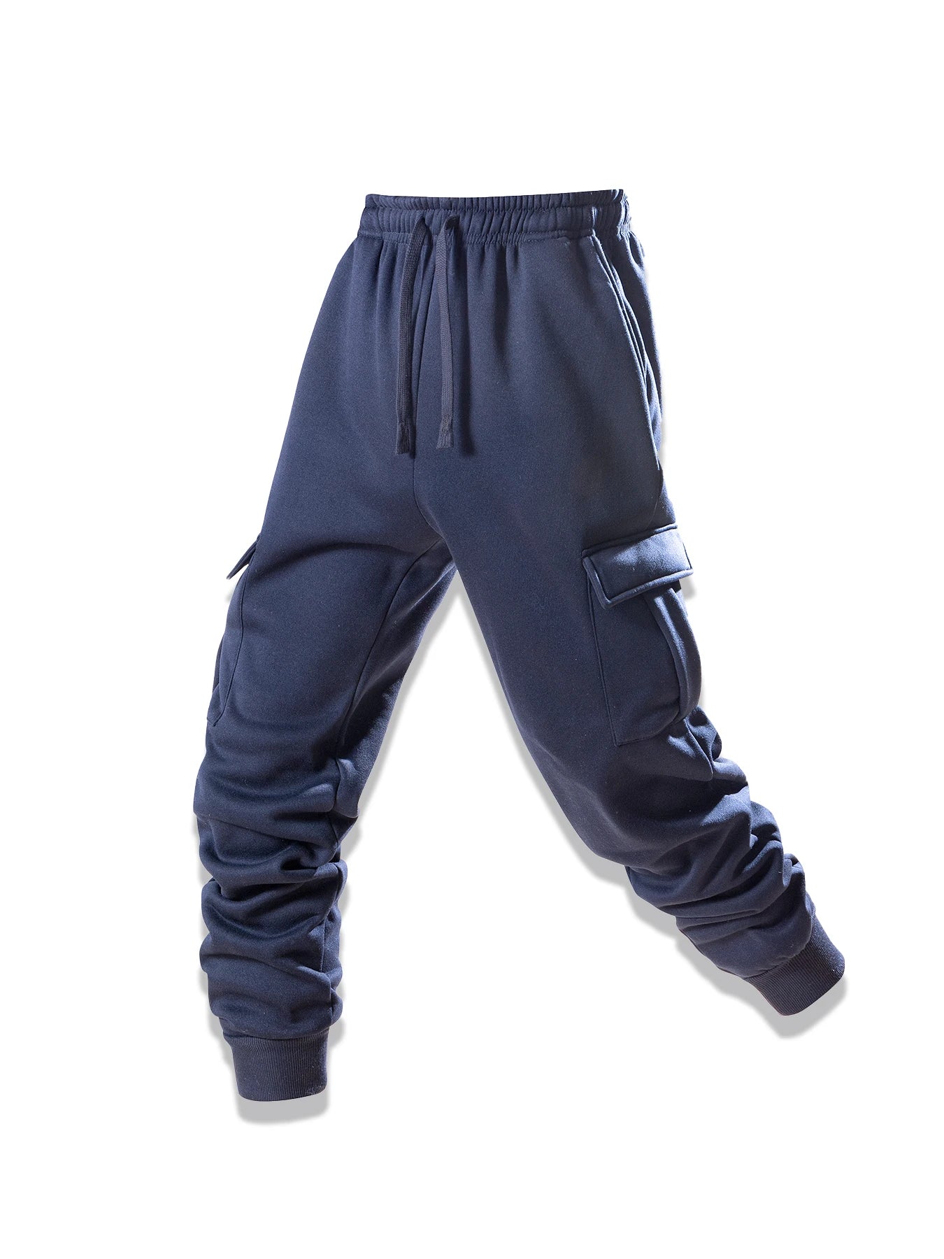 2025 New Men's Joggers Pants Loose Drawstring Long Pants Men Multi-pocket Sweatpants Casual Cargo Trousers For Men Fitness