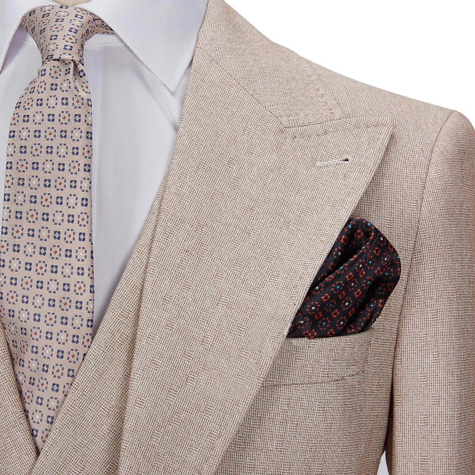 New Men Suits Set Tuxedos Wedding Dress Casual Blazer Jacket Vest Pants Tailor-Made Clothes Costume Homme