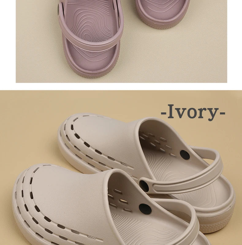 Nursing Scrub Clogs Medical Shoes Comfortable Anti-slip for Professionals Breathable Waterproof Hospital Work Clog X08