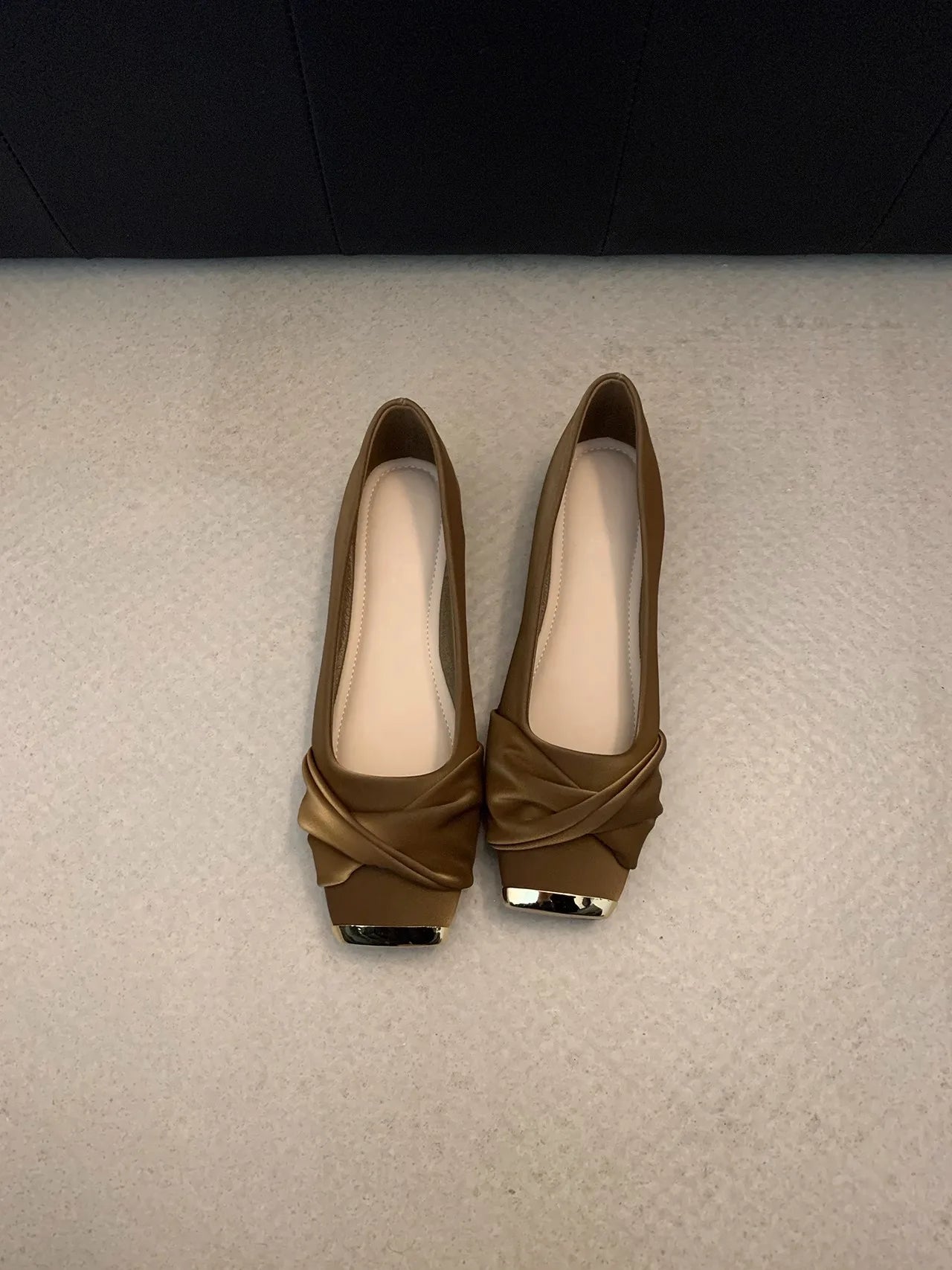 Shoes Woman 2025 Low Heels Female Footwear Autumn Square Toe Casual Sneaker New Summer Comfortable Dress Fall Lace-Up Flat Rome