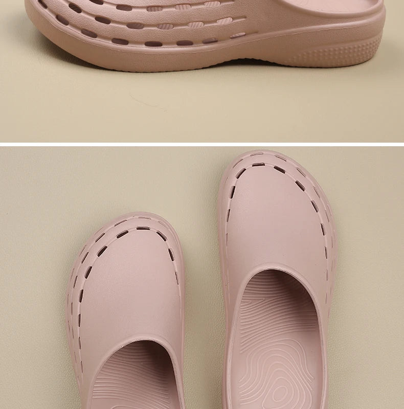 Nursing Scrub Clogs Medical Shoes Comfortable Anti-slip for Professionals Breathable Waterproof Hospital Work Clog X08