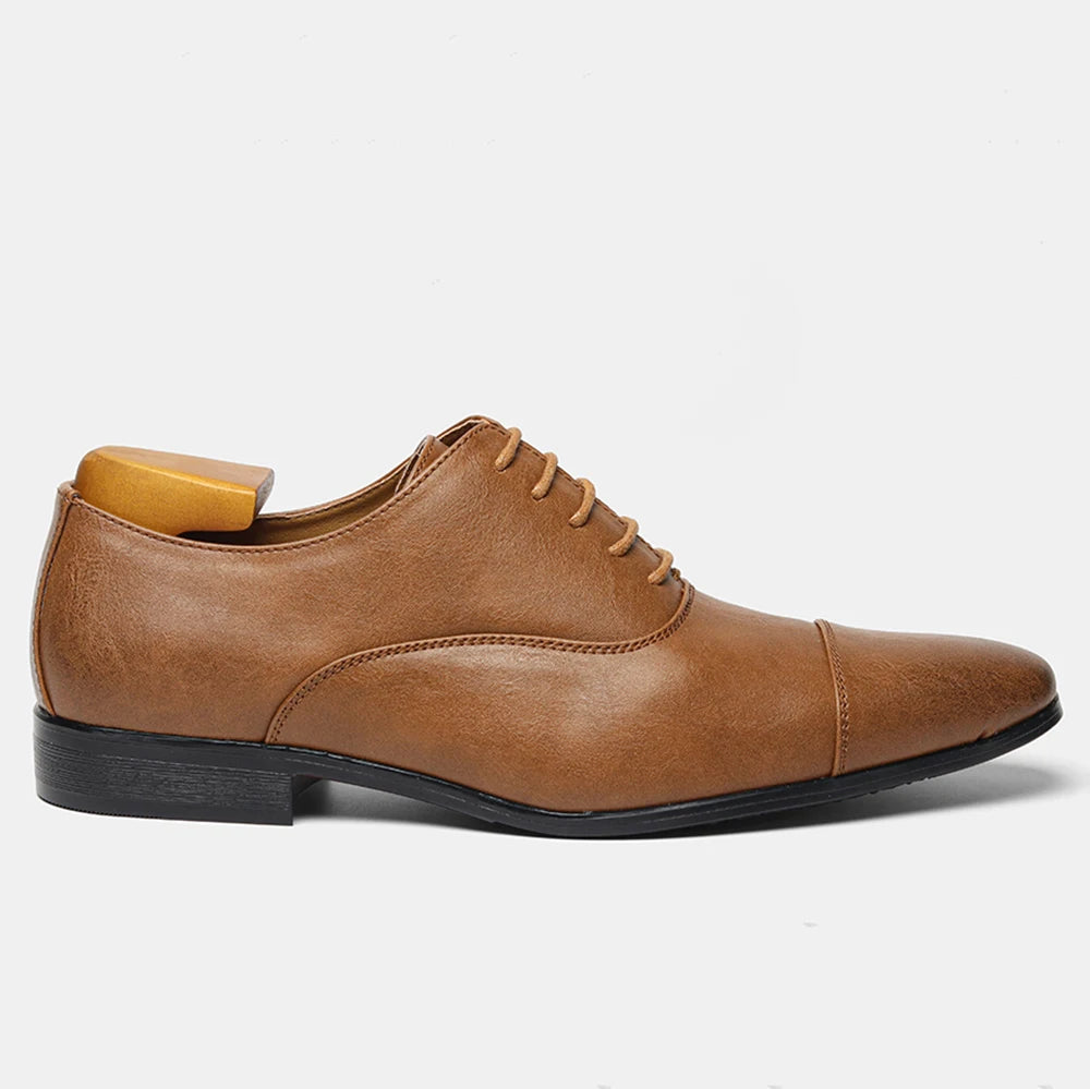 Leather Shoes For Men Gentleman'S Stylish Comfortable Business Formal Shoes Men