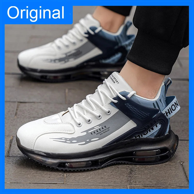 Men Sports Shoes High-quality Trendy Soft Thick Soled Comfortable Non Slip Versatile Breathable Outdoor Jogging Leisure Shoes