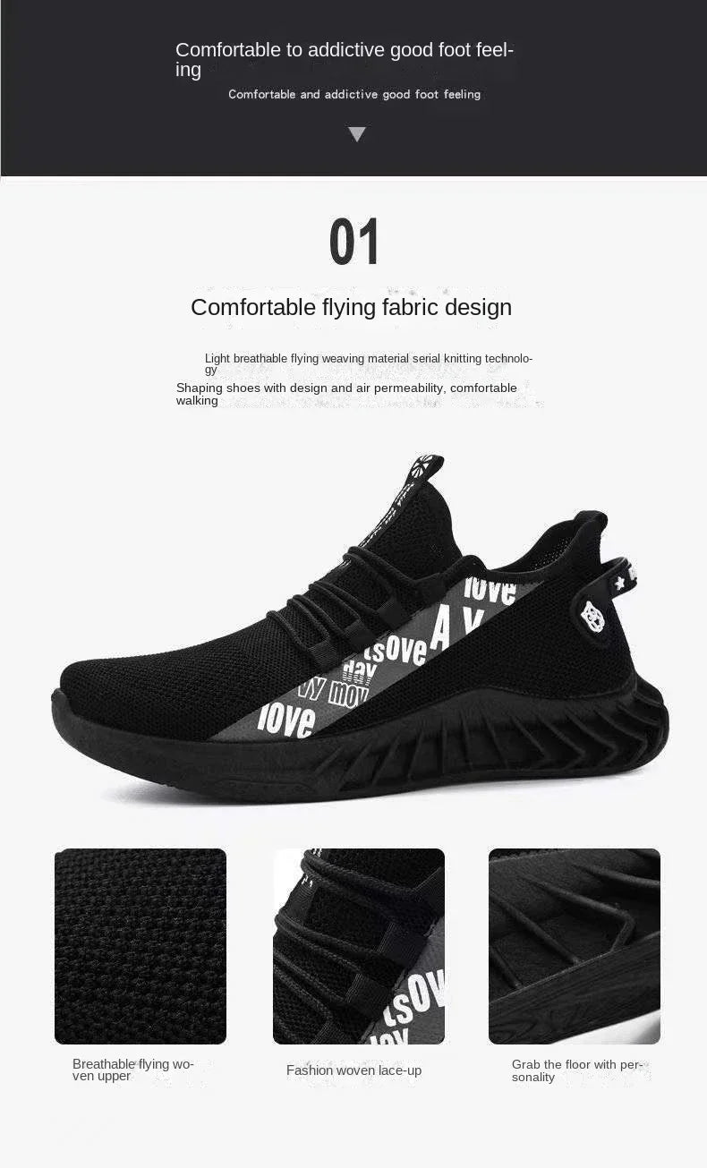 Sneakers for Men Fashion Men's Casual Sneakers Comfortable Breathable Running Tennis Shoes Zapatillas De Hombre