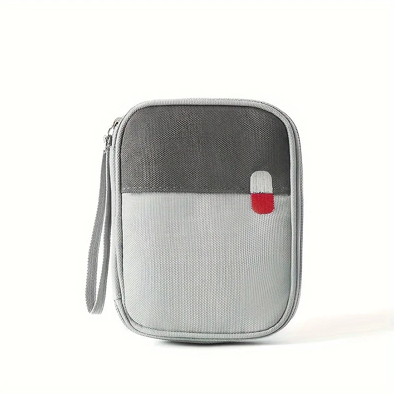 Mini Medicine Organizer Bag Outdoor First Aid Kit Portable Travel Storage Sack Emergency Medical Case Accessories Supplies