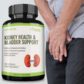Kidney Health and Bladder Support - Boosts Energy,Supports The Immune System,Cleanses The Kidneys & Bladder - 120 Capsules ﻿